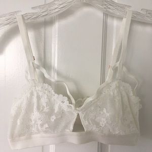 Lacey White Bralette